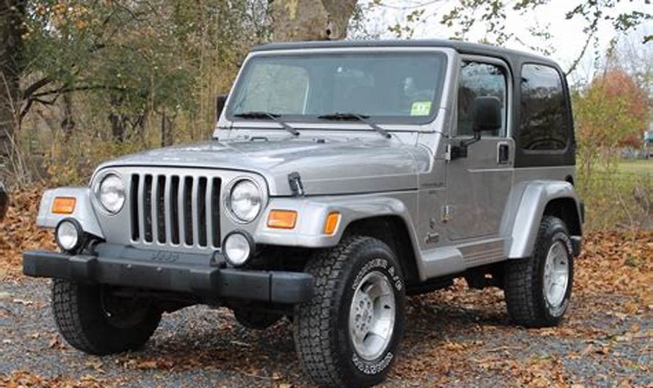 2001 jeep wrangler patriot edition for sale