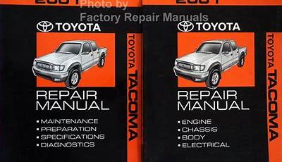 2001 Toyota Tacoma Manual