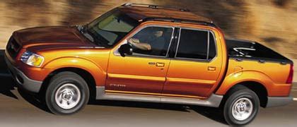 2001 Ford Explorer Sport Trac - A versatile pickup blending SUV comfort with truck utility
