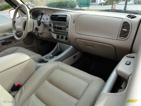 Interior view of a 2001 Ford Explorer Sport Trac, highlighting its comfort and features