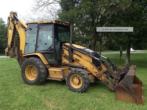 2001 caterpillar 420d backhoe