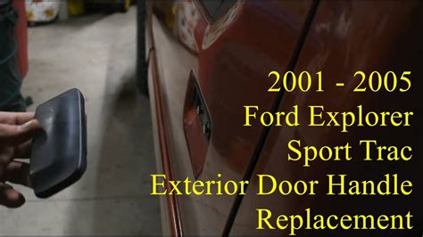 2001 ford explorer sport exterior door handle