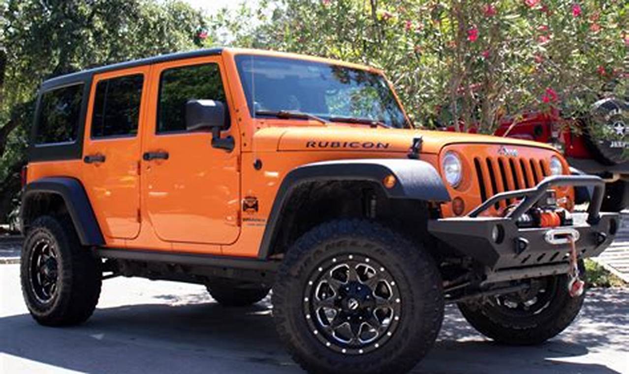 2001-2012 jeep wrangler for sale