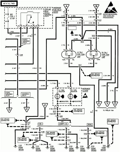 1995 Chevy Silverado Brake Light Wiring Diagram Wiring Diagram