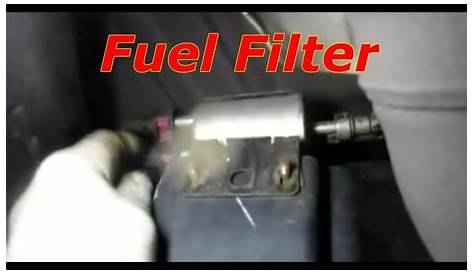 2002 Ford Explorer Fuel Filter Location