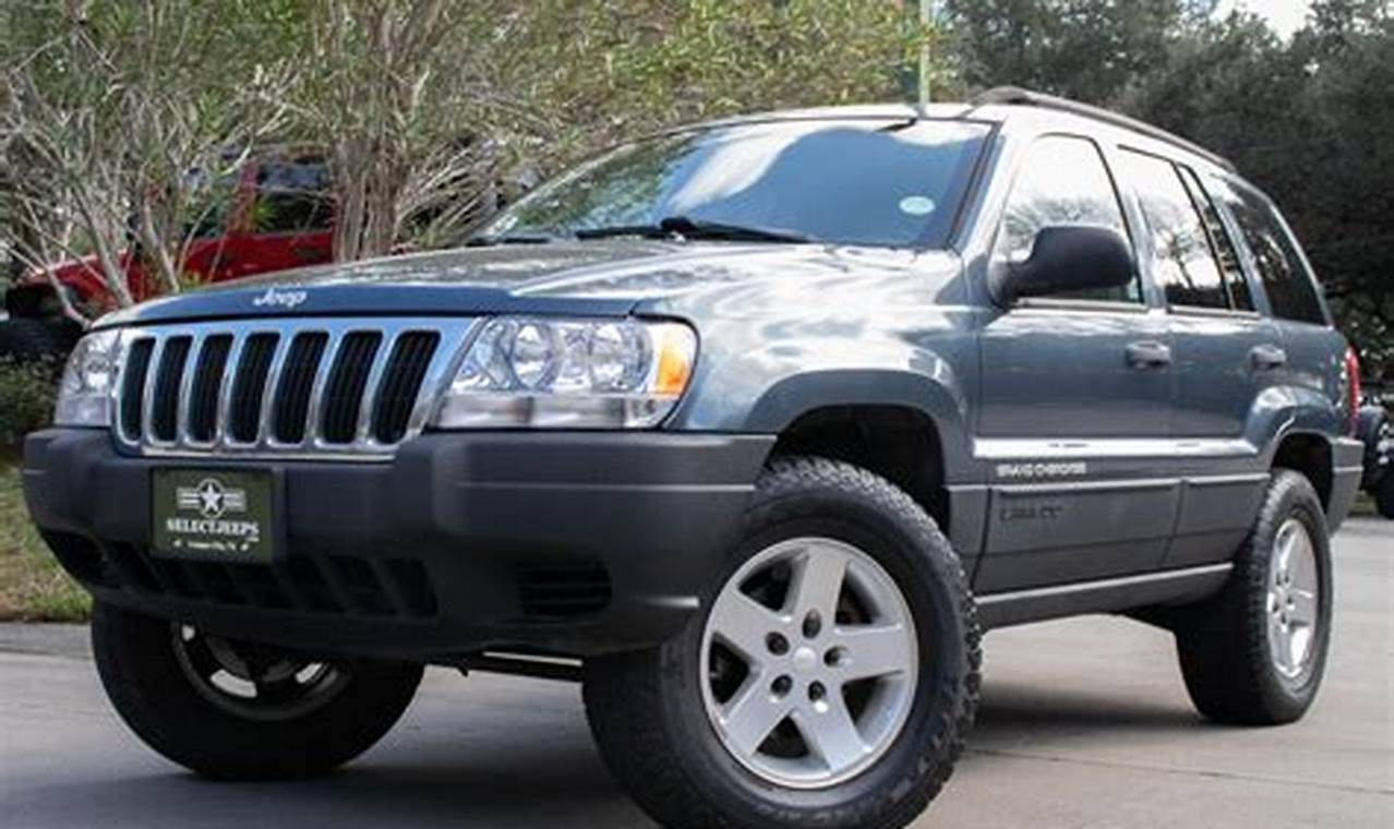 2002 jeep grand cherokee laredo for sale