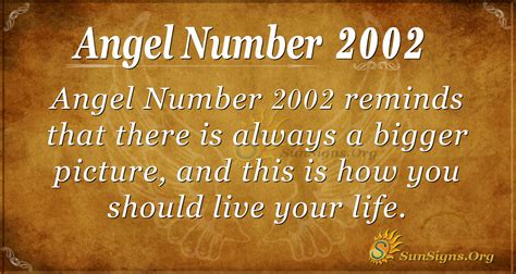 2002 Angel Number