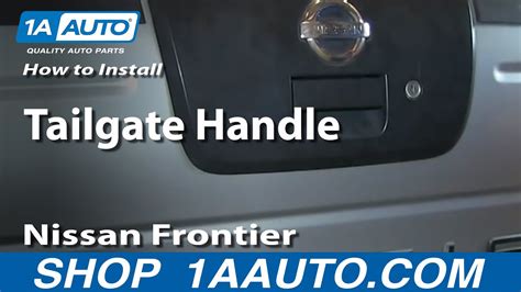 2002 nissan frontier tailgate handle replacement