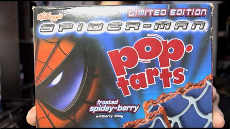 2002 tie in spider man pop tart