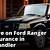 2003 ford ranger insurance cost