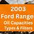 2003 ford ranger oil type