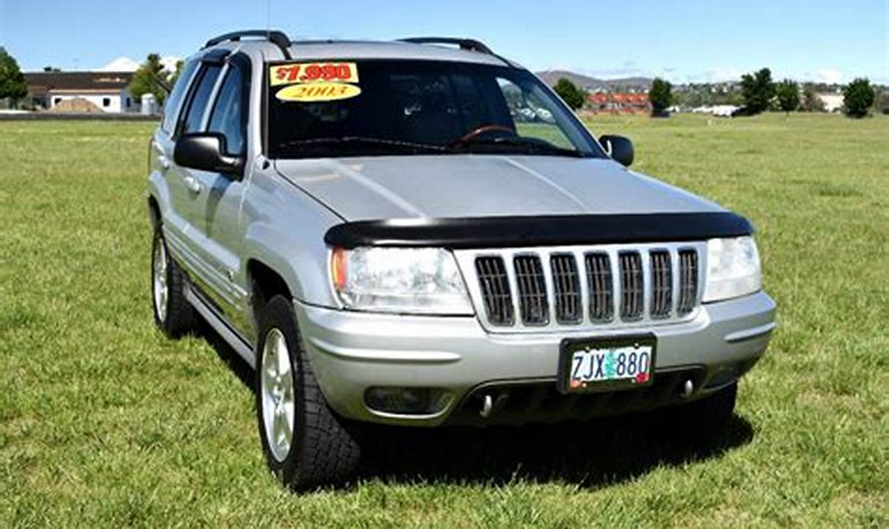 2003 jeep grand cherokee overland for sale
