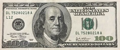 2003 100 dollar bill