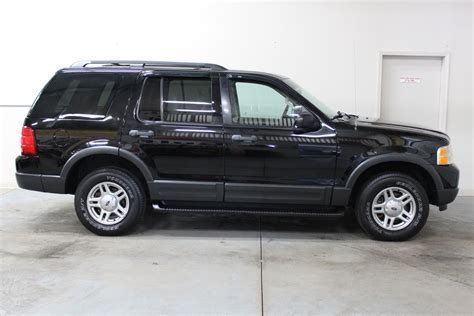 A well-maintained 2003 Ford Explorer parked outdoors, showcasing its rugged design.