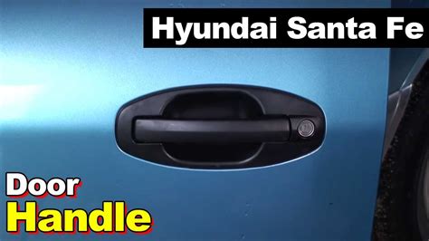 2003 hyundai santa fe rear hatch door handle