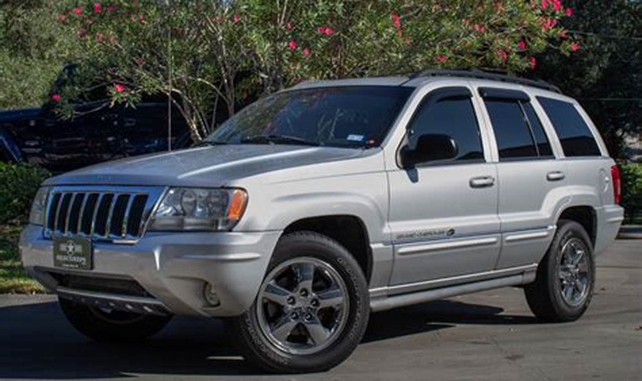 2004 jeep grand cherokee v8 for sale