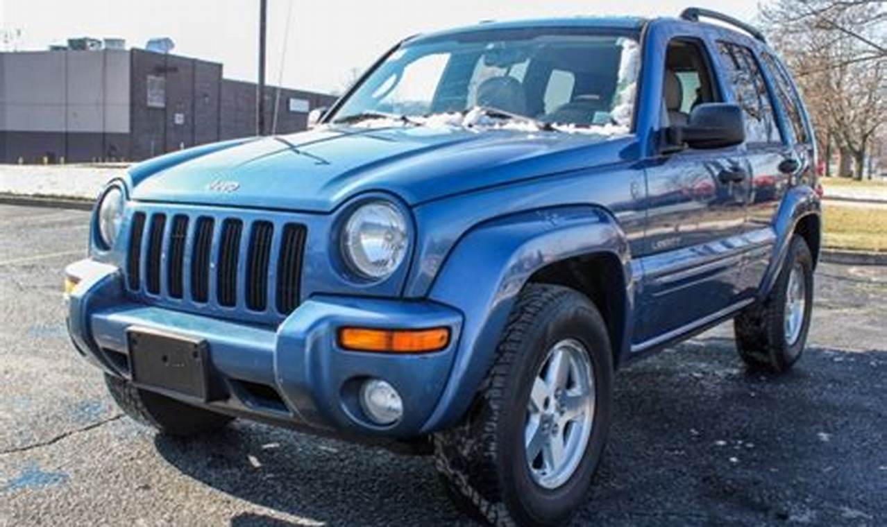 2004 jeep liberty 4x4 for sale