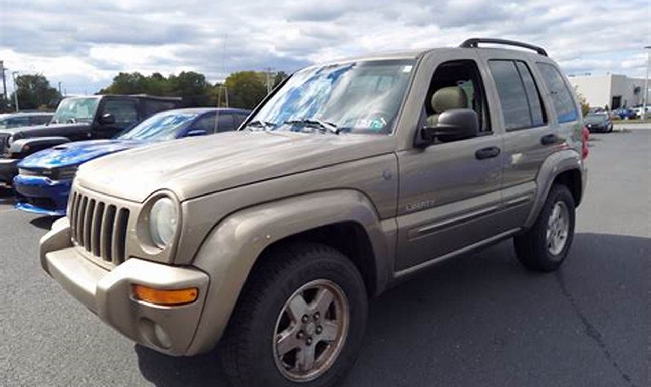 2004 jeep liberty limited edition for sale