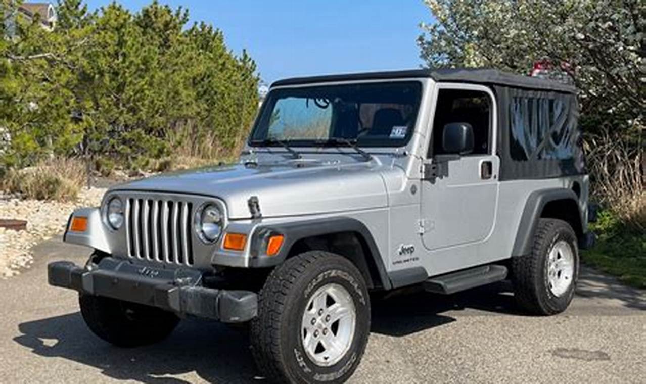 2004 jeep wrangler lj for sale