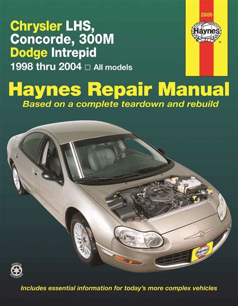 2004 Dodge Intrepid Parts Catalog