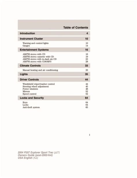 2004 ford explorer sport trac manual pdf