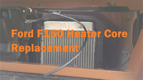 2004 ford f150 truck heater core replacement