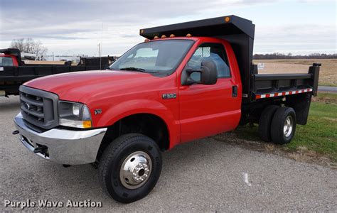 2004 ford f350 dump truck for sale