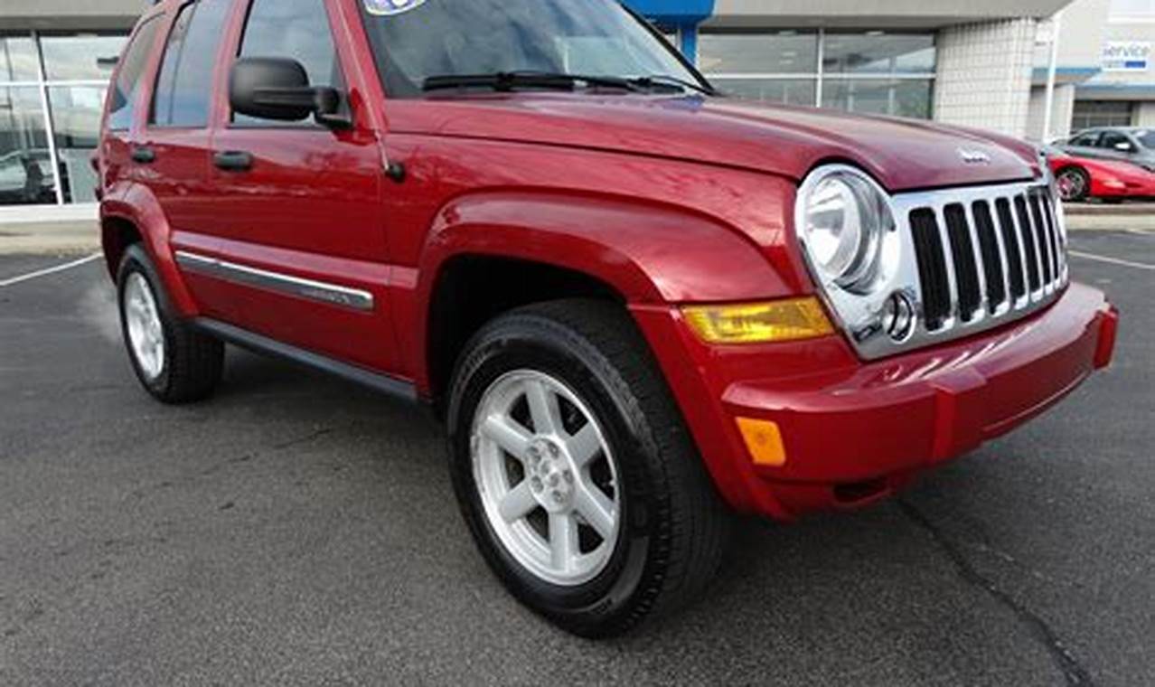 2005 jeep liberty limited edition for sale