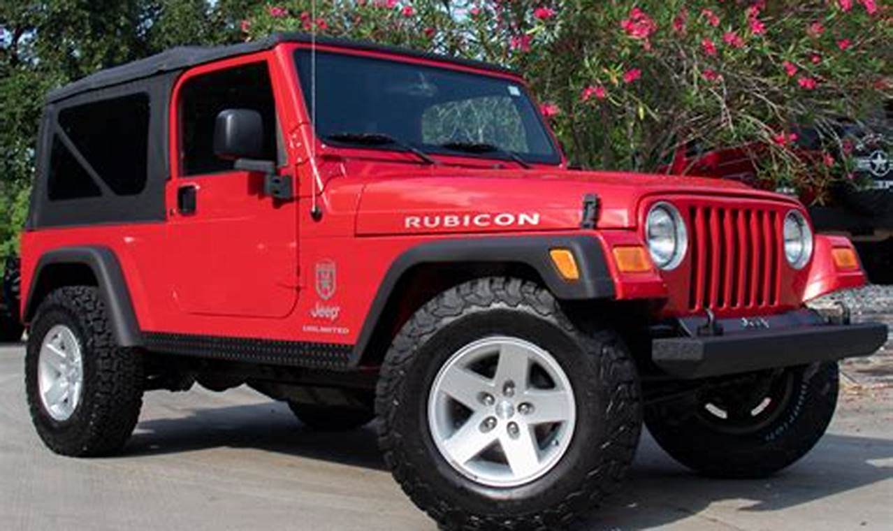 2005 jeep unlimited rubicon for sale