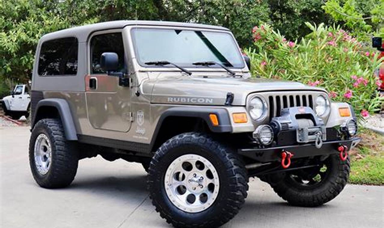 2005 jeep wrangler unlimited rubicon sahara edition for sale