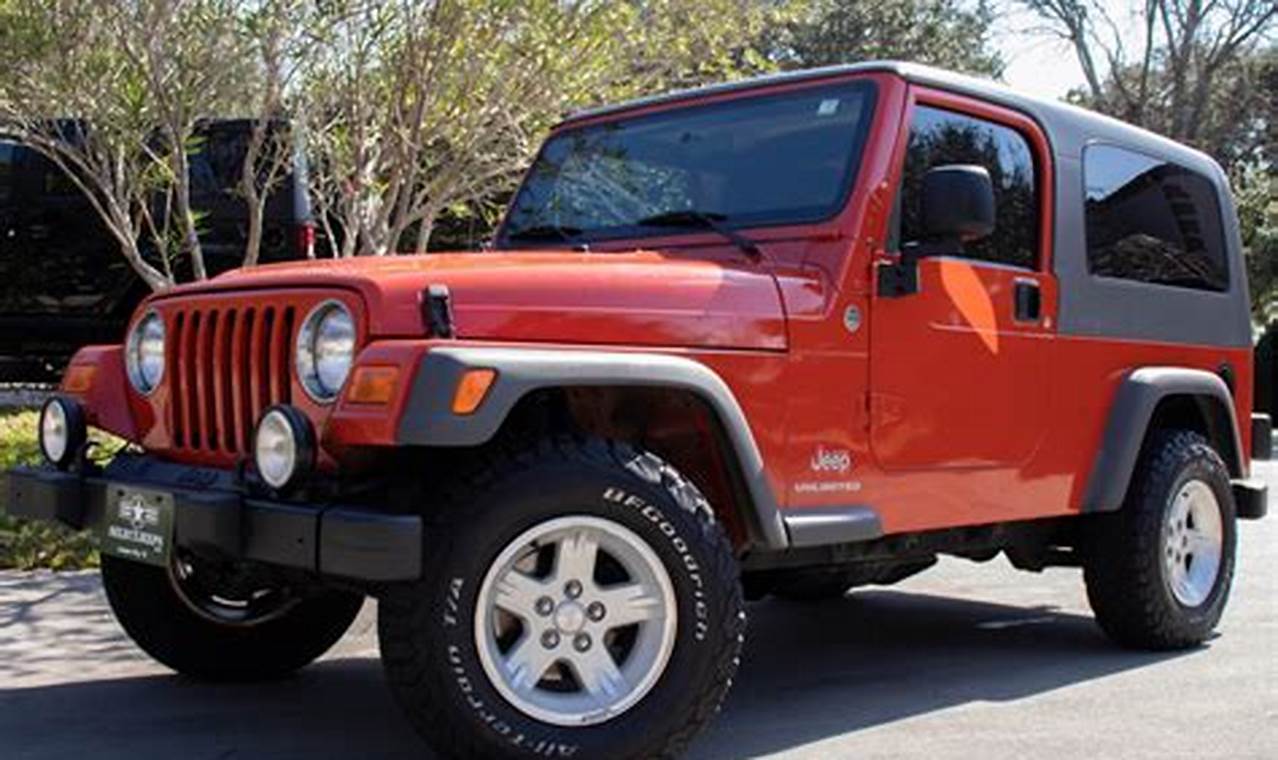 2005 jeep wranglers for sale