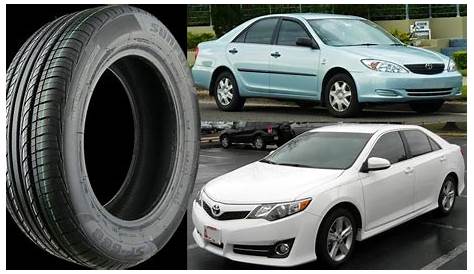 2005 Toyota Camry Se Tire Size