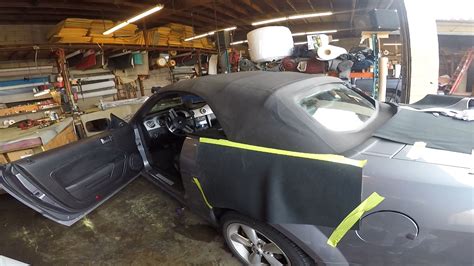 2005 Mustang Convertible Top Repair