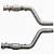2006 dodge charger rt long tube headers