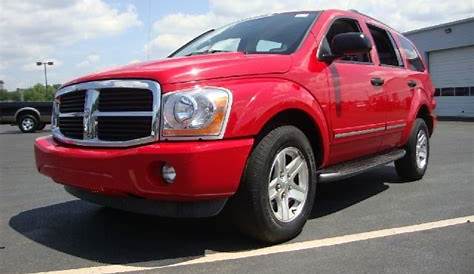 2006 Dodge Durango Red