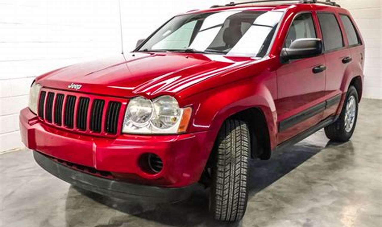 2006 jeep grand cherokee limited for sale