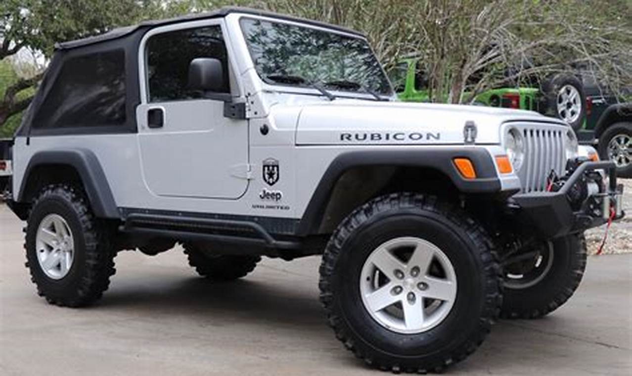 2006 jeep rubicon for sale craigslist