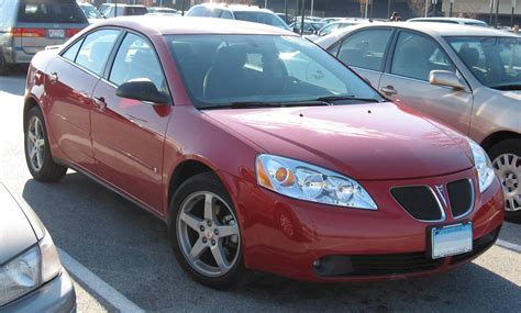 2006 Pontiac G6 Lug Pattern