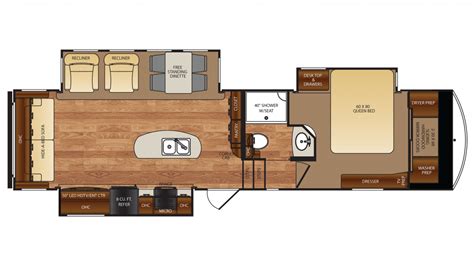 2006 forest river silver back 5th wheel floor plan