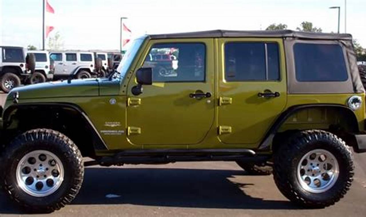 2007 4 door jeep wrangler for sale