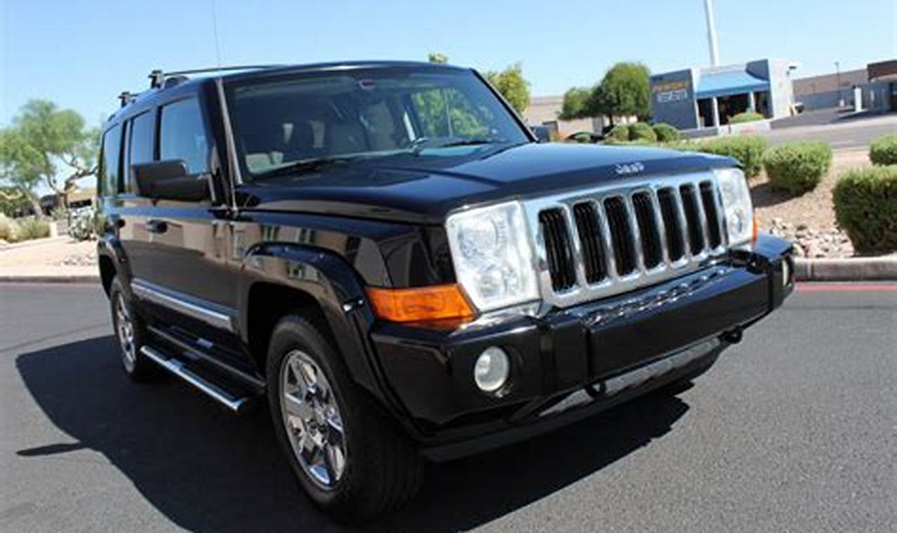 2007 jeep commander limited for sale