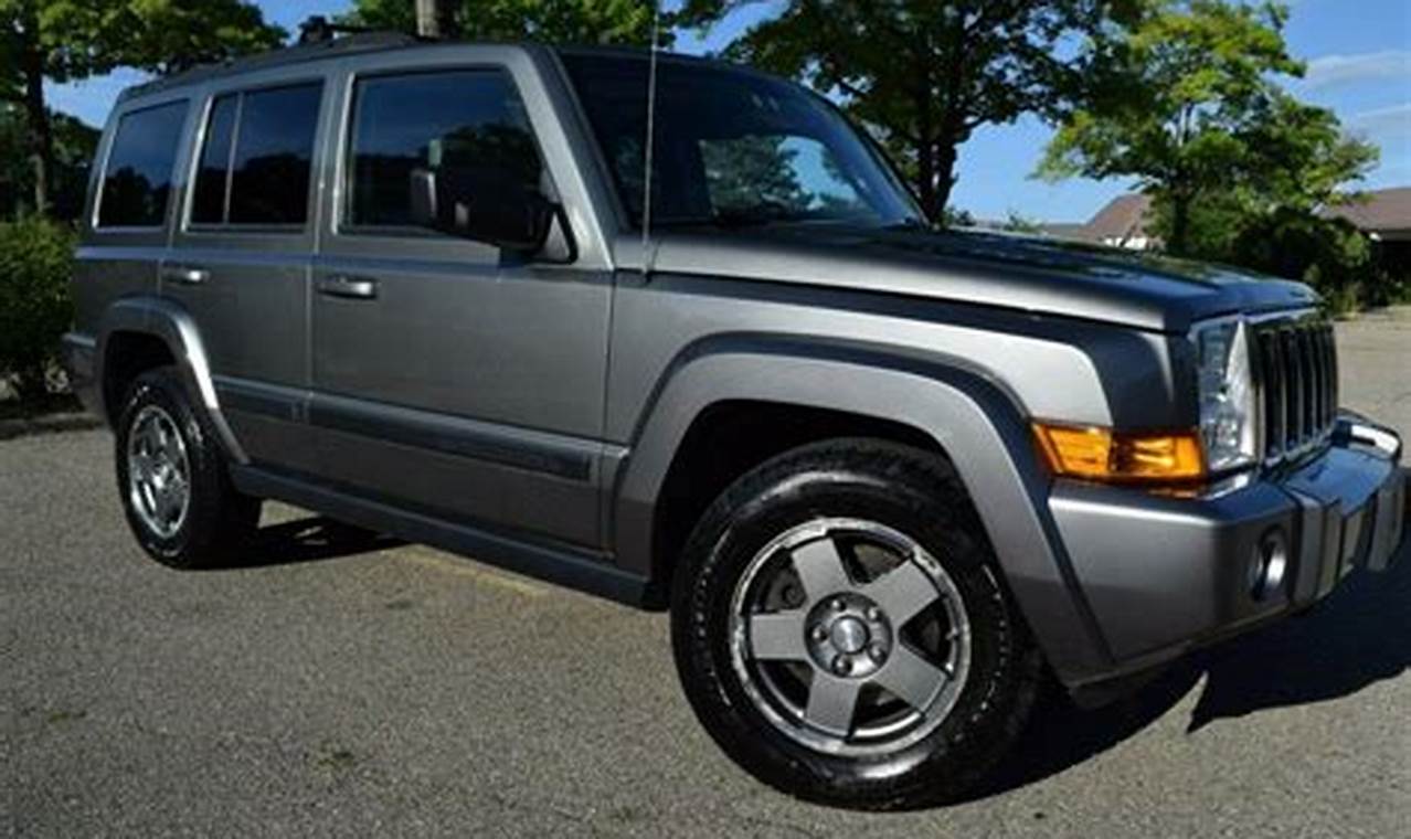 2007 jeep commander overland for sale