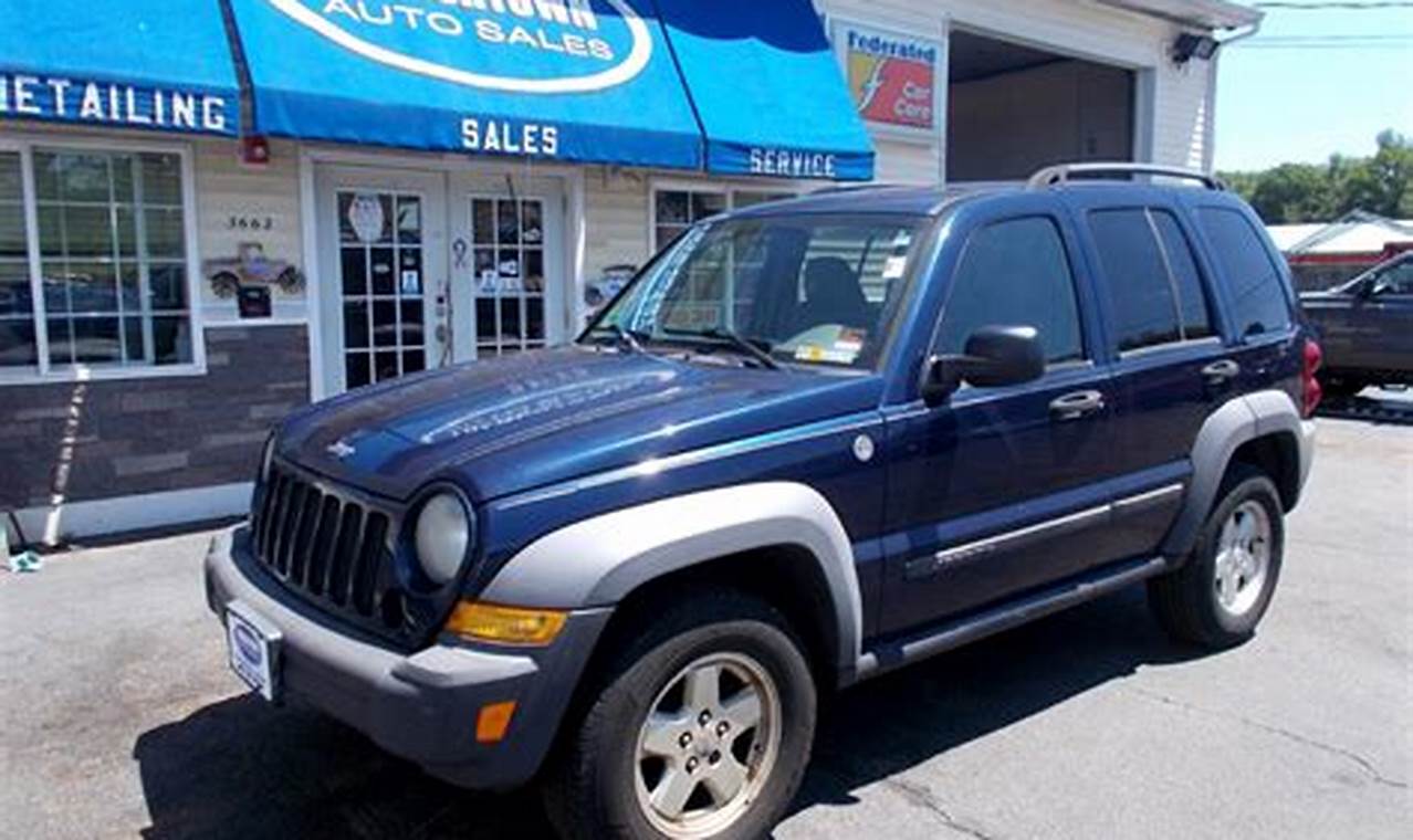 2007 jeep liberty sport for sale