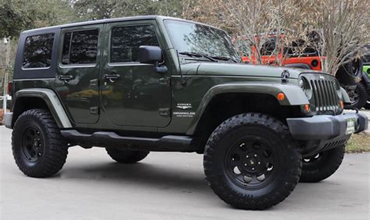 2007 jeep wrangler unlimited for sale near me