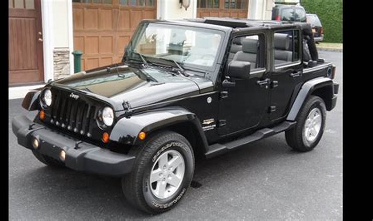 2007 jeep wrangler unlimited x black soft top for sale?trackid=sp-006