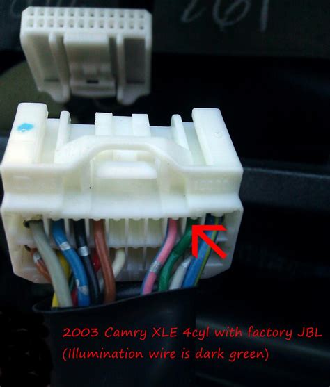 2007 Toyota Camry Stereo Amp Wiring