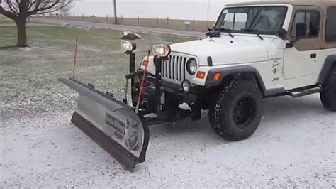2007-2010 Jeep Wrangler X For Sale With Snow Plow In Nj