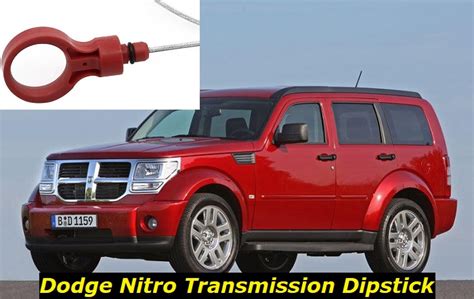 2008 dodge nitro transmission dipstick