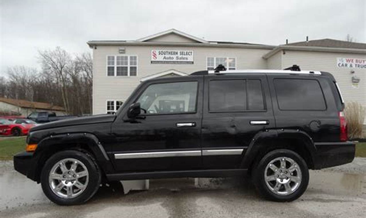 2008 jeep commander overland for sale