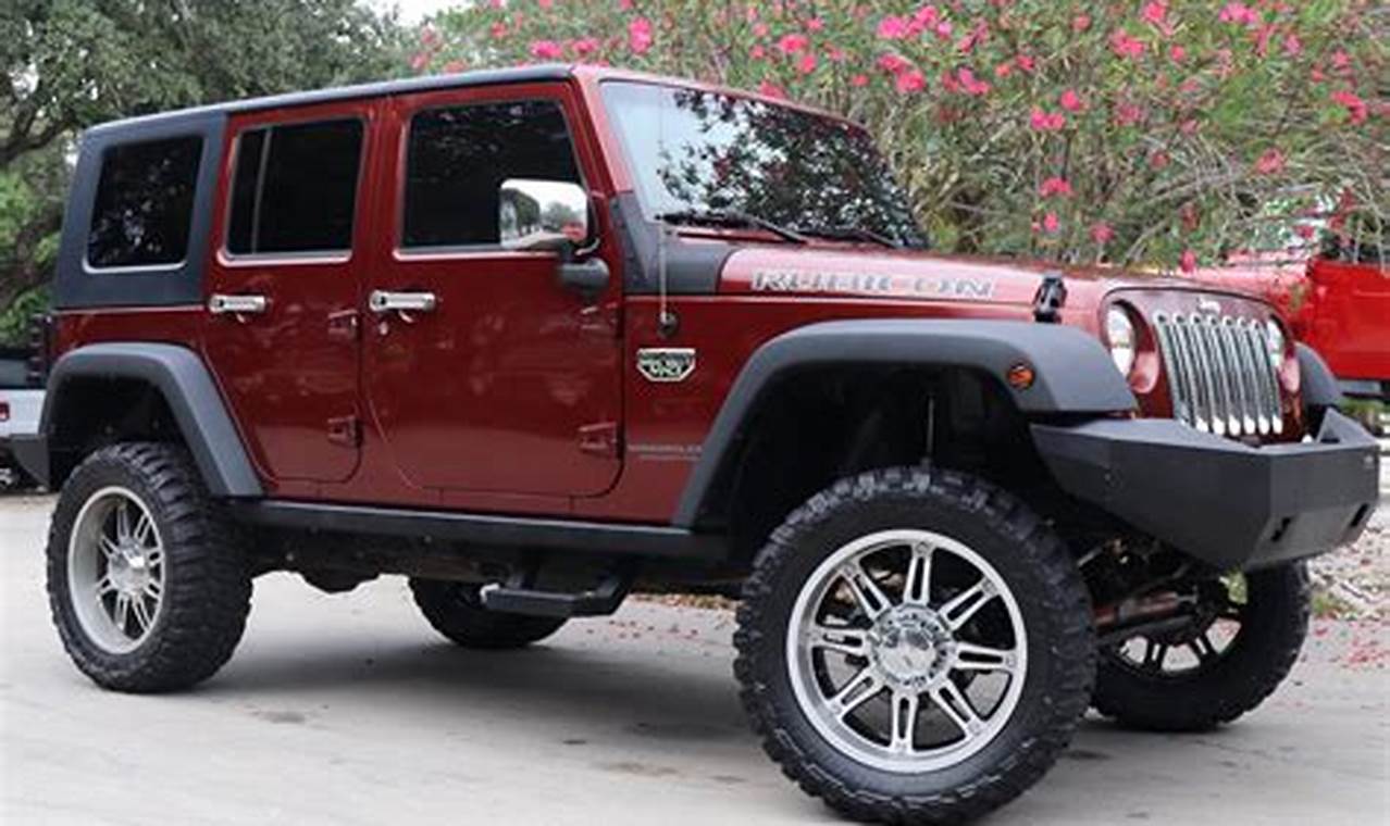 2008 jeep wrangler unlimited rubicon for sale